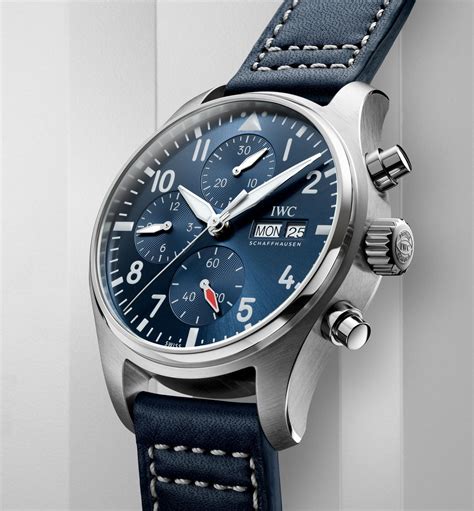 iwc schaffhausen chronograph watch.